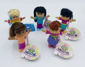 Cabbage Patch Kids Doll Mini Figures Burger King Kids Meal Toys 2007-08 Lot of 5 - Picture 1 of 4