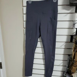 Womens Yoga Pants XS gray With Pockets - Picture 1 of 4