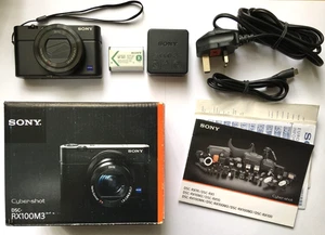 Sony Cyber-shot RX100 III M3 20.1MP Digital Camera - Picture 1 of 11