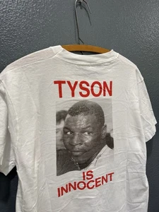 Vintage 90’s Free Mike Tyson Boxing Tee Shirt XL Screen Stars - Picture 1 of 4