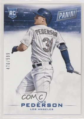 2015 Panini Black Friday /599 Joc Pederson #48 Rookie RC - Image 1 of 2