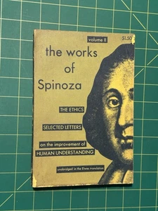 Die Hauptwerke von Benedict De Spinoza Band II von R.H.M. Elwes - Bild 1 von 6