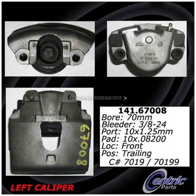 Pinza de freno delantera izquierda centrada TCP para Dodge Dakota Durango 2000-2002 Foto 1 de 2