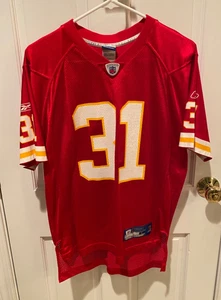 Vintage Reebok NFL Kansas City Chiefs Priest Holmes #31 Jersey Size Youth Large - Picture 1 of 8