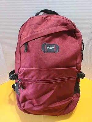 Mochila de rua OAKLEY Borgonha caminhada ao ar livre negócios alças de ombro - Imagem 1 de 4