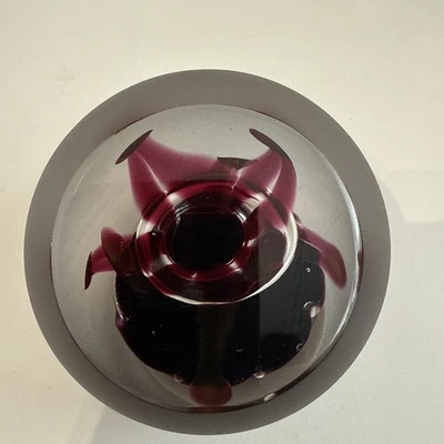 Early Caithness Paperweight-Space Flower Limited Edition 395/1000 - 1976 - Image 1 of 4