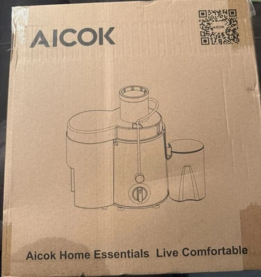 Extractor de exprimidores centrífugos Aicok AMR516 acero inoxidable sin BPA - NUEVO EN CAJA Foto 1 de 3