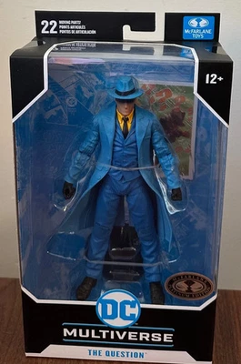 McFarlane DC Multiverse The Question Platinum Chase Figure New G7 - Image 1 of 4