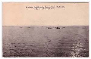 DAHOMEY - SUR LE LAC NOHOUE (PECHEURS) 1911 - Foto 1 di 1