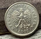 2001 Poland 10 Groszy Coin AU      #K2424