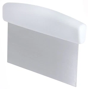 Contacto Teigabstecher Teigspachtel Teigschneider 15 x 7,5 cm Edelstahl - Bild 1 von 1