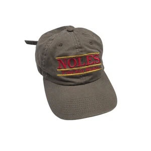 FSU Florida State Seminolen Split Bar Hut ~ The Game Y2K verstellbar Vintage grau - Bild 1 von 6