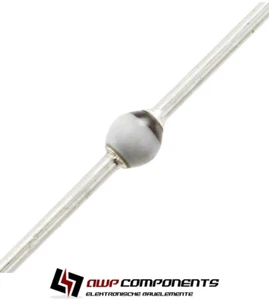 (5 Stk.) BYV28-200-TAP Avalanchediode 1.1V 3.500mA 200V 30ns SOD-64 THT - Vishay - Picture 1 of 1
