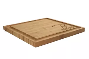 Tabla de cortar de madera de bambú personalizada con nombre grabado con láser regalo - Imagen 1 de 22
