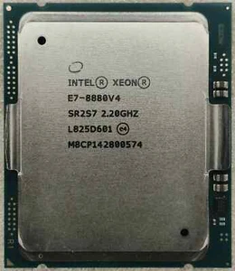 Intel Xeon E7-8880 v4 2.2GHz 24C/48T LGA2011-1 60MB Cache SR2S7 | Tested - Picture 1 of 1