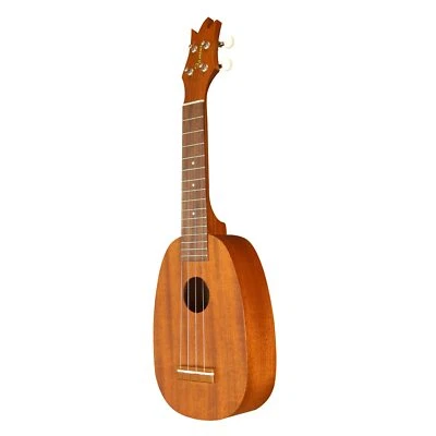 [Famous] Soprano Ukulele PINEAPPLE Notebook FS  2PG (feimasu Mahogany Classic E - Image 1 of 4