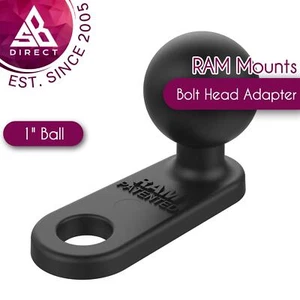 RAM Spiegel Halterung 11mm Loch & 2.5cm Kugel Motorrad 5.7cm x 2.2cm Basis │ - Bild 1 von 4