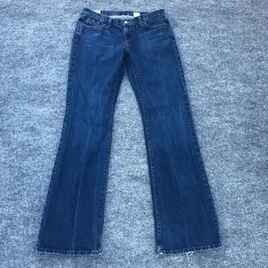 John B Stetson Jeans Womens 816 Classic Bootcut Jeans Dark Wash 14 XX Long 34x38 - Picture 1 of 16