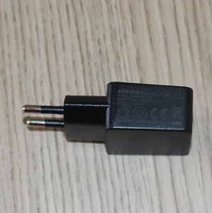 Adaptador de alimentación de CA USB SUNUNUN SA68-050100V, 5V, 1A, 5W - Enchufe de la UE - Negro - Imagen 1 de 2