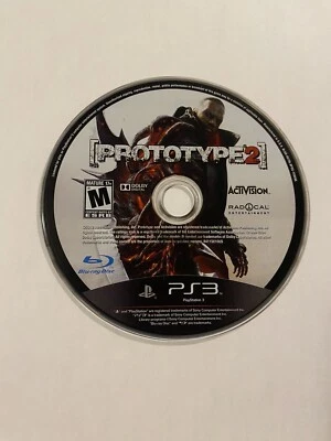 Prototype 2 PS3 DISC ONLY Playstation 3 No Manual No Case Tested Video Game - Image 1 of 4