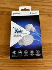 Groov-E Music Buds GV-TW03 Earbud In Ear Wireless Headphones - White