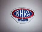 NHRA Drag Racing Member Patch ;