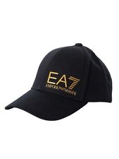 EA7 Men's Logo Baseball Cap, Black