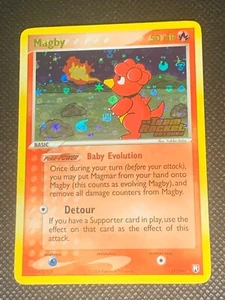Magby 24/109 Reverse Holo - Fire Red Leaf Green Pokemon Card - LP [TRACKED] - Bild 1 von 3