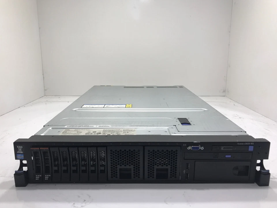 IBM X3650 M4 Xeon E5-2609 2.4Ghz Quad-Core Rack Server w/ 24GB MEM - Image 1 of 2