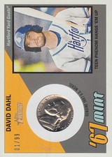 2016 Topps Heritage Minors '67 Mint Relics #67MDD David Dahl /99