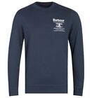 Barbour Reed Crew Sweatshirt Marine