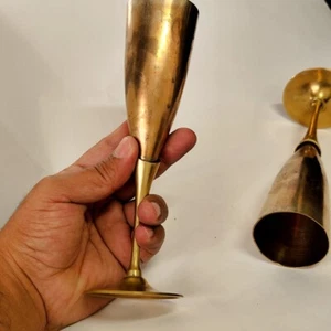 Vintage Set 2tlg Tasse Kupfer Wohndeko wunderschön 20 cm hoch - Bild 1 von 10