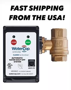 WaterCop Classic Motorized Actuator W/ 1 Lead Free Water Valve (WCLF 1) COP NEW - Picture 1 of 14