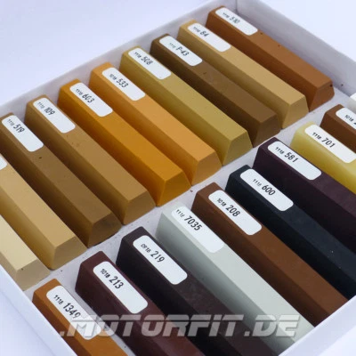 BAO Hartwachs 120 F Holztöne zur Ausbesserung von Holz- & Kunststoffoberflächen