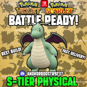 ✨ SHINY DRAGONITE ✨ TERA RAID & BATTLE READY ✨Pokemon Scarlet and Violet - Bild 1 von 1