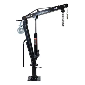 XPOtool Pickup Kran 500kg 360° Drehkranz Seilwinde Ladekran Hebekran Lastenkran - Bild 1 von 10