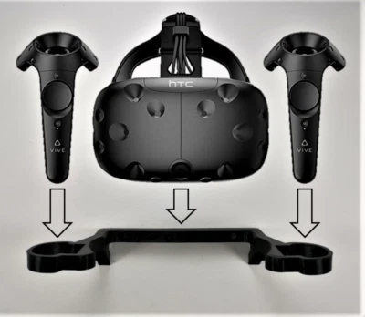 3D CABIN Htc Vive Headset & Controller Wall Bracket/Mount