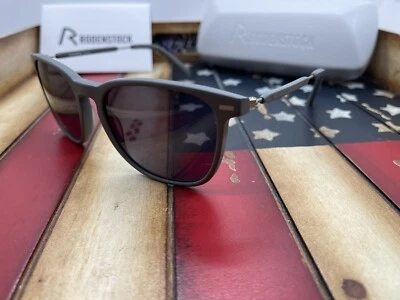 Gafas de sol Rodenstock R3279-B gris humo 54 mm hechas en Alemania opción para añadir RX Foto 1 de 4