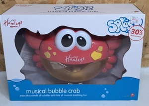 Cangrejo Burbuja Musical Hamleys, para baños en forma de cangrejo, baño de burbujas - Imagen 1 de 10