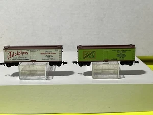 MICRO TRAIN 47091 CENTURY BEER 47131 ADOLPHUS (2) 40' REEFERS NO LABEL KADEE N - Bild 1 von 10