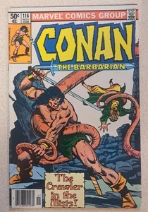 Conan the Barbarian #116 Marvel Comics (1980) "Crawler in the Mists" Bronze Age - Picture 1 of 5