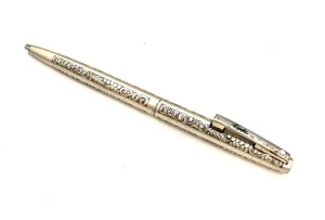 Vintage Sheaffer Imperial Sterling Silber Kugelschreiber Trauben & Blätter Muster - Bild 1 von 13