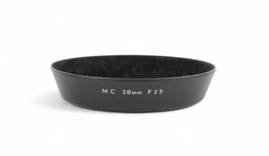 Minolta MC 28mm F 2.5 original lens hood paraluce originale - Foto 1 di 2
