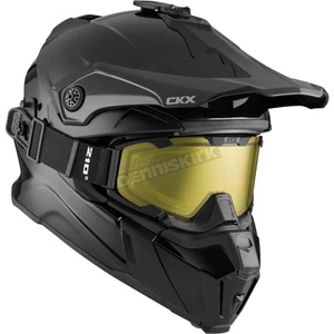 CKX Black Titan Original Backcountry Helmet w/210 Goggle - 507235 - Picture 1 of 6