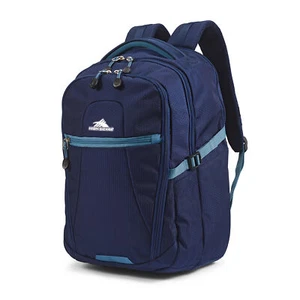 High Sierra Fairlead Computer Laptop Backpack w/Zipper Closure, Blue(Used) - Picture 1 of 10