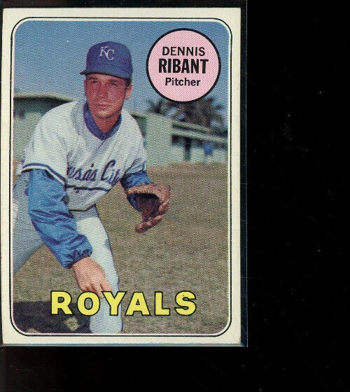 1969 Topps Dennis Ribant #463 Kansas City Royals - Image 1 of 2