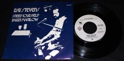 Ray Stevens-I Need Your Help Barry Manilow-Warner Bros WBS 8785-VTG '79 PS 45!! - Image 1 of 2