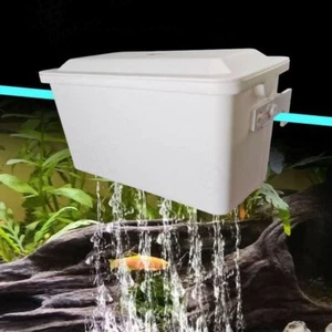 Removable Hanging Filter Box Wall Mounted Fish Tank Drip Box  Aquarium - Picture 1 of 7