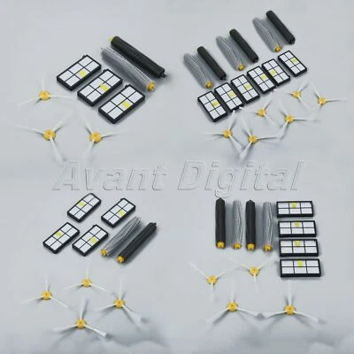 Vacuum Cleaner Brush Filter Kit Fit For iRobot Roomba 800 900 860 880 980 990 - Image 1 of 3