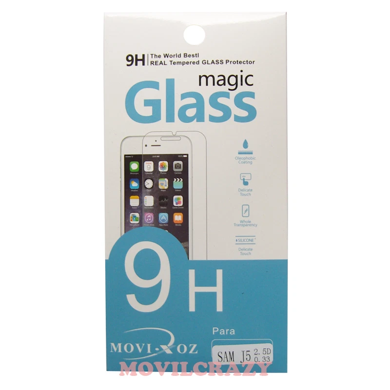 PELLICOLA PROTEZIONE SCHERMO IN VETRO TEMPERATO PER SAMSUNG GALAXY J5 0,33MM - Immagine 1 di 1